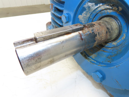 Cone Drive HV70-8A Worm Gearbox 20:1 Reducer 17Hp 88rpm Vertical Output