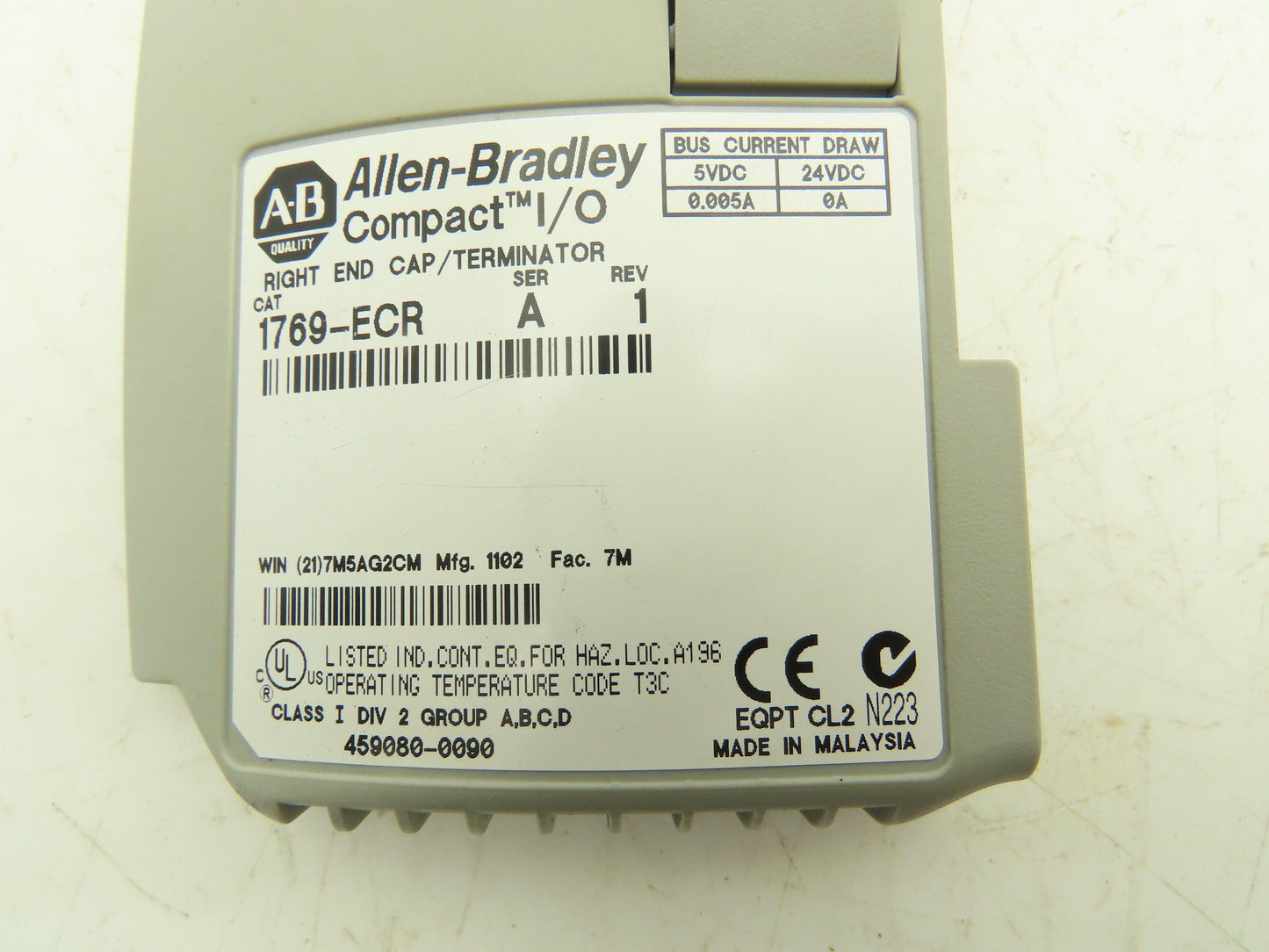 Allen Bradley 1769-OA8 Compact Logix I/O Output Module 8Pt 115/230VAC Ser B