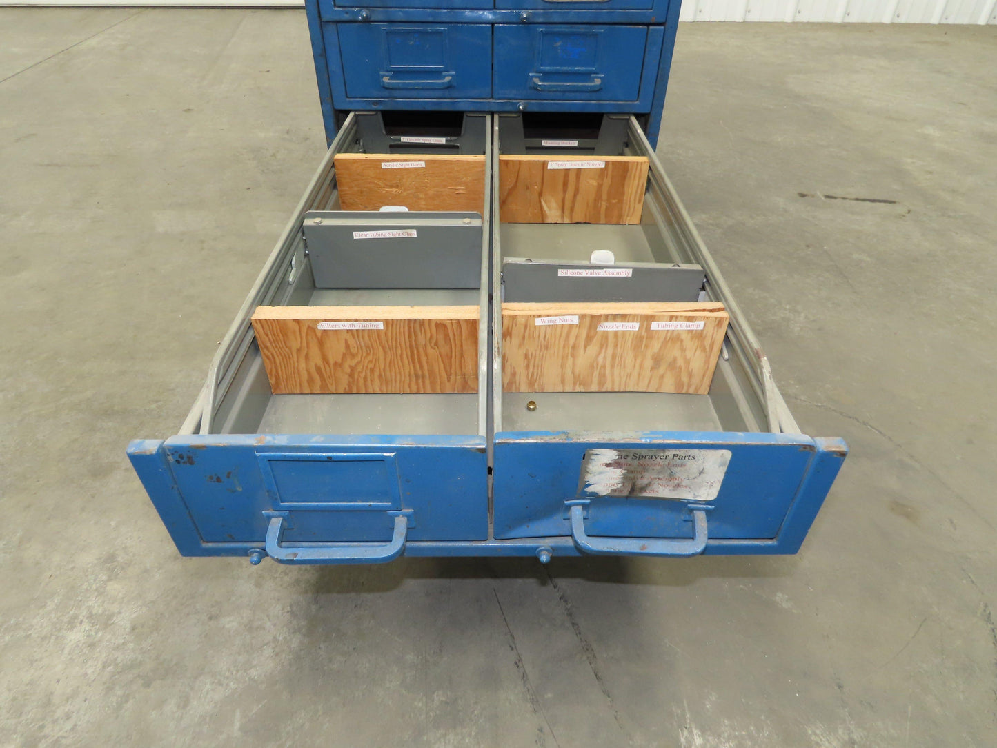 General Fireproofing Card Storage Cabinet 22 Drawer Unit 1940 Vintage Industrial