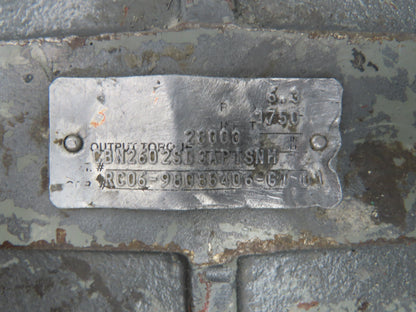 Browning CBN2602SB3APISNM Inline Helical Reducer 6.3:1 Gearbox 278rpm Ext Shaft