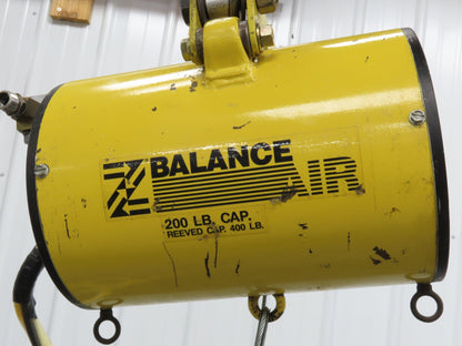 Ingersoll Zimmerman Z020A120 Pneumatic Air Balancer 6' Travel 400Lb w/Load Block