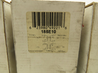 Hammond 185E10 Control Transformer 80VA HV 115 LV 5V 8A Lot of 4