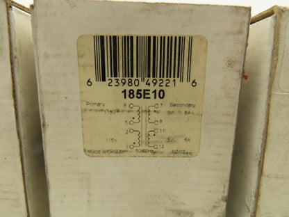Hammond 185E10 Control Transformer 80VA HV 115 LV 5V 8A Lot of 4