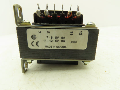 Hammond 185E10 Control Transformer 80VA HV 115 LV 5V 8A Lot of 4