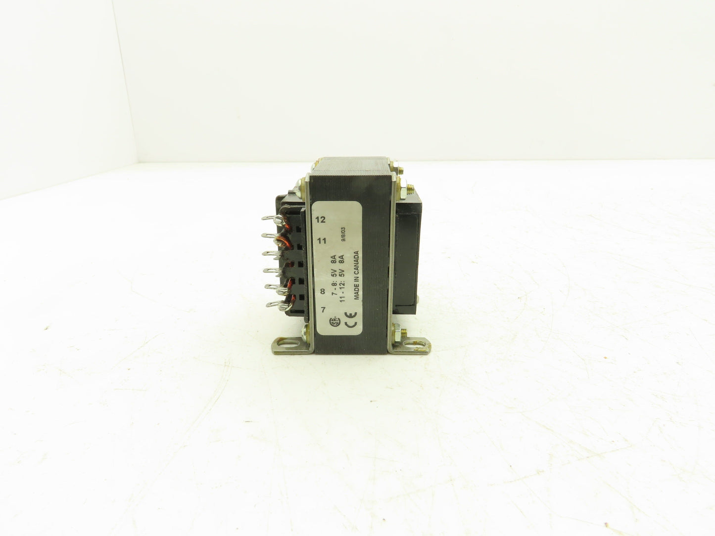 Hammond 185E10 Control Transformer 80VA HV 115 LV 5V 8A Lot of 4
