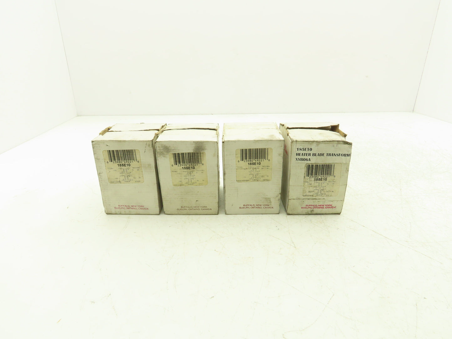 Hammond 185E10 Control Transformer 80VA HV 115 LV 5V 8A Lot of 4