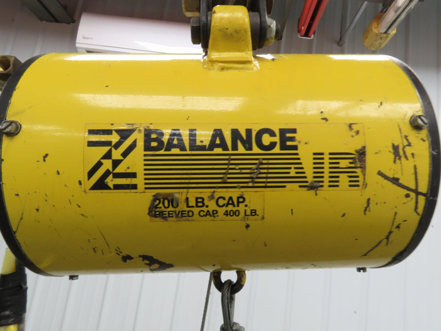 Ingersoll Zimmerman Z040-W-060 Pneumatic Air Balancer 6' Travel 400Lb Load Block