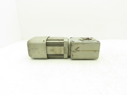 Mitsubishi GM-HY2FB-RH Worm AC Gearmotor Brake 60:1 0.2kW 30rpm Dual 25mm Shaft