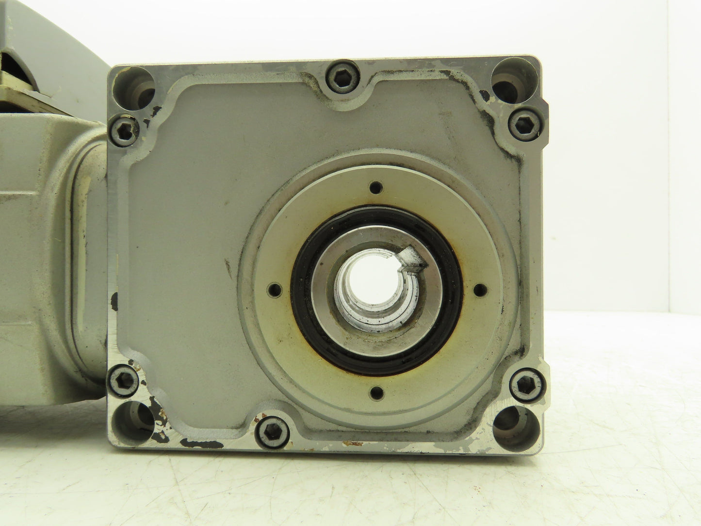 Mitsubishi GM-HY2FB-RH Worm AC Gearmotor Brake 60:1 0.2kW 30rpm Dual 25mm Shaft