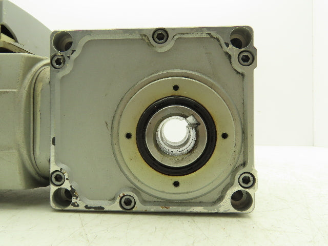 Mitsubishi GM-HY2FB-RH Worm AC Gearmotor Brake 60:1 0.2kW 30rpm Dual 25mm Shaft