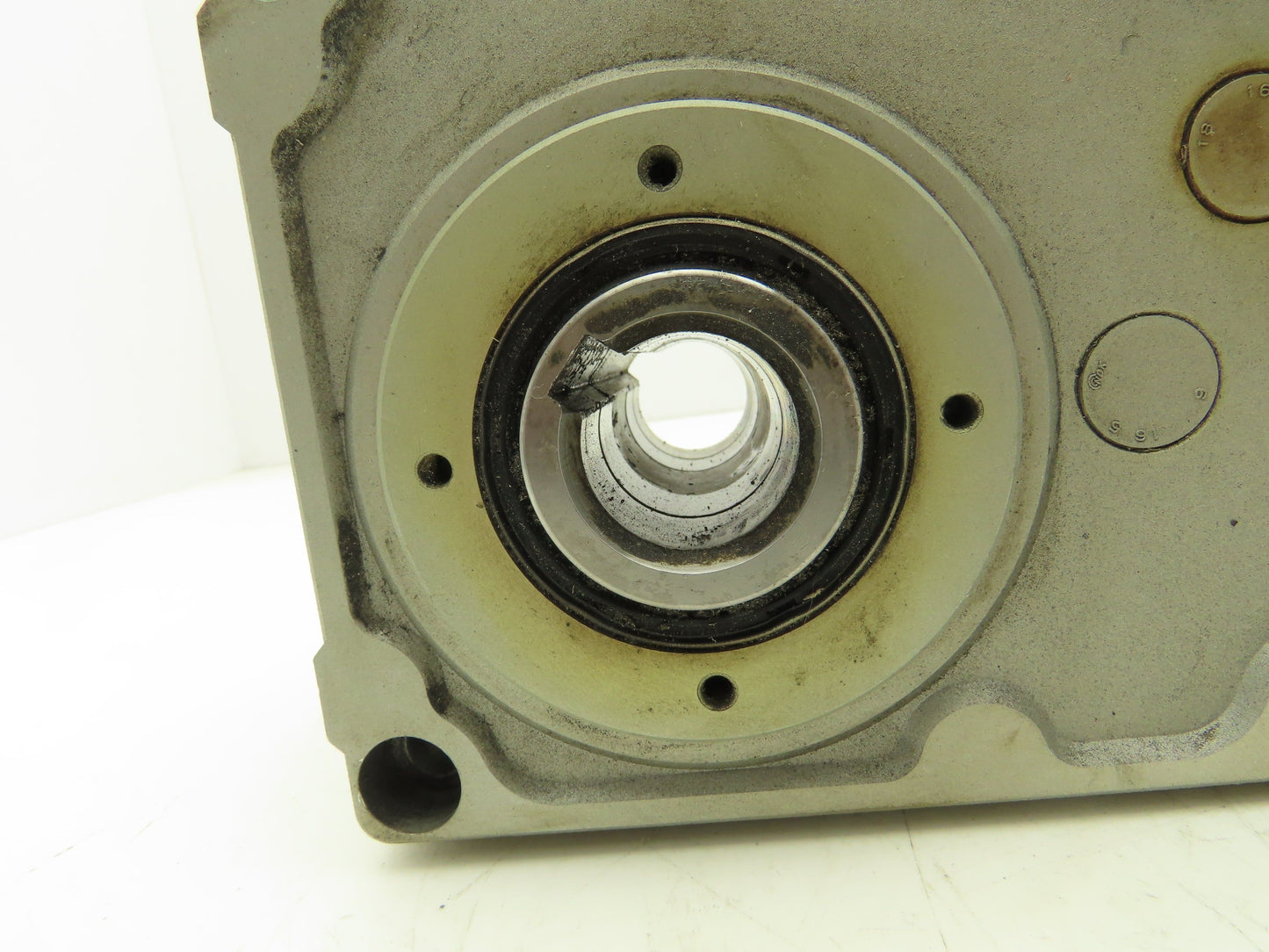 Mitsubishi GM-HY2FB-RH Worm AC Gearmotor Brake 60:1 0.2kW 30rpm Dual 25mm Shaft