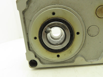 Mitsubishi GM-HY2FB-RH Worm AC Gearmotor Brake 60:1 0.2kW 30rpm Dual 25mm Shaft