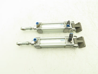 Festo DNU-32-70-PPV-A Pneumatic Air Cylinder 32mm Bore 70mm Stroke Lot of 2