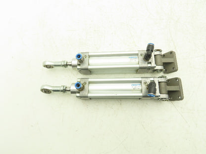 Festo DNU-32-70-PPV-A Pneumatic Air Cylinder 32mm Bore 70mm Stroke Lot of 2
