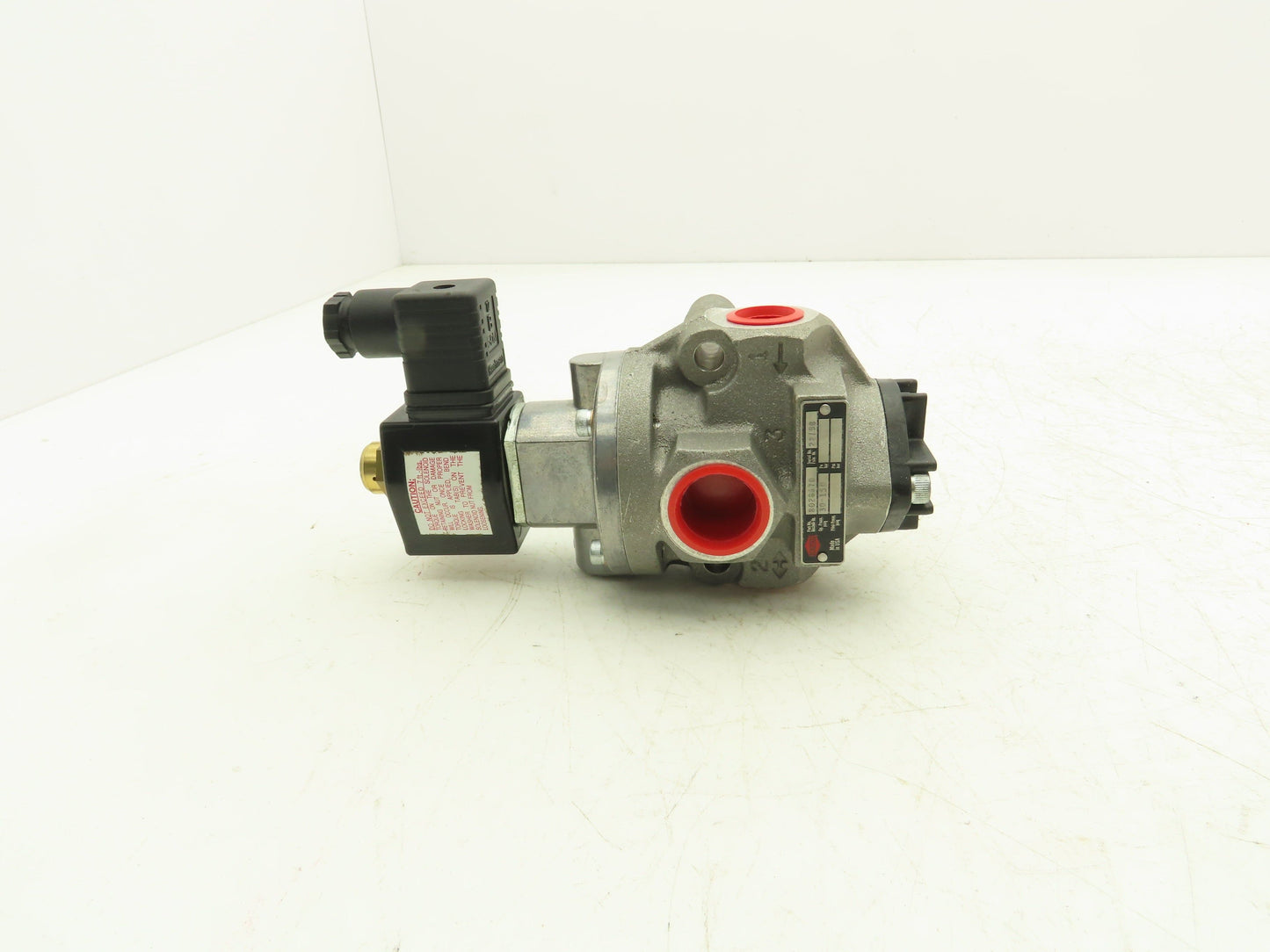Herion 80-265-70 Pneumatic Air Indirect Solenoid Actuated Poppet Valve 24V Coil