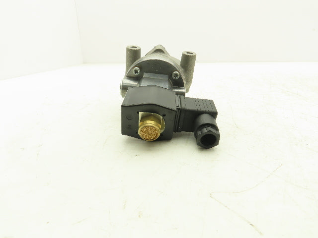 Herion 80-265-70 Pneumatic Air Indirect Solenoid Actuated Poppet Valve 24V Coil