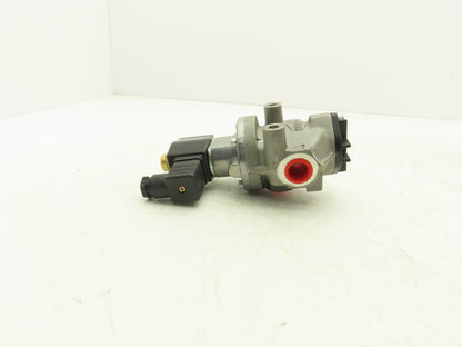 Herion 80-265-70 Pneumatic Air Indirect Solenoid Actuated Poppet Valve 24V Coil