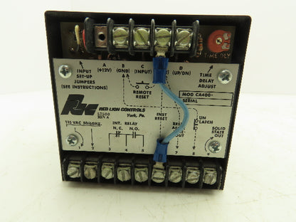 Red Lion Controls Model 500 PLC Time Delay Counter Panel Meter CA400