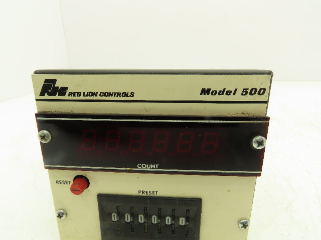 Red Lion Controls Model 500 PLC Time Delay Counter Panel Meter CA400