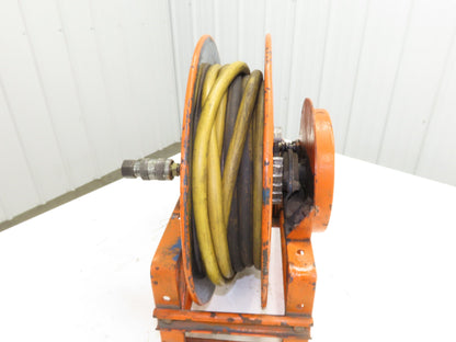 Hannay Reels 716-19-20C SR Retractable Industrial Air Hose Reel 1/2" X 38' Hose