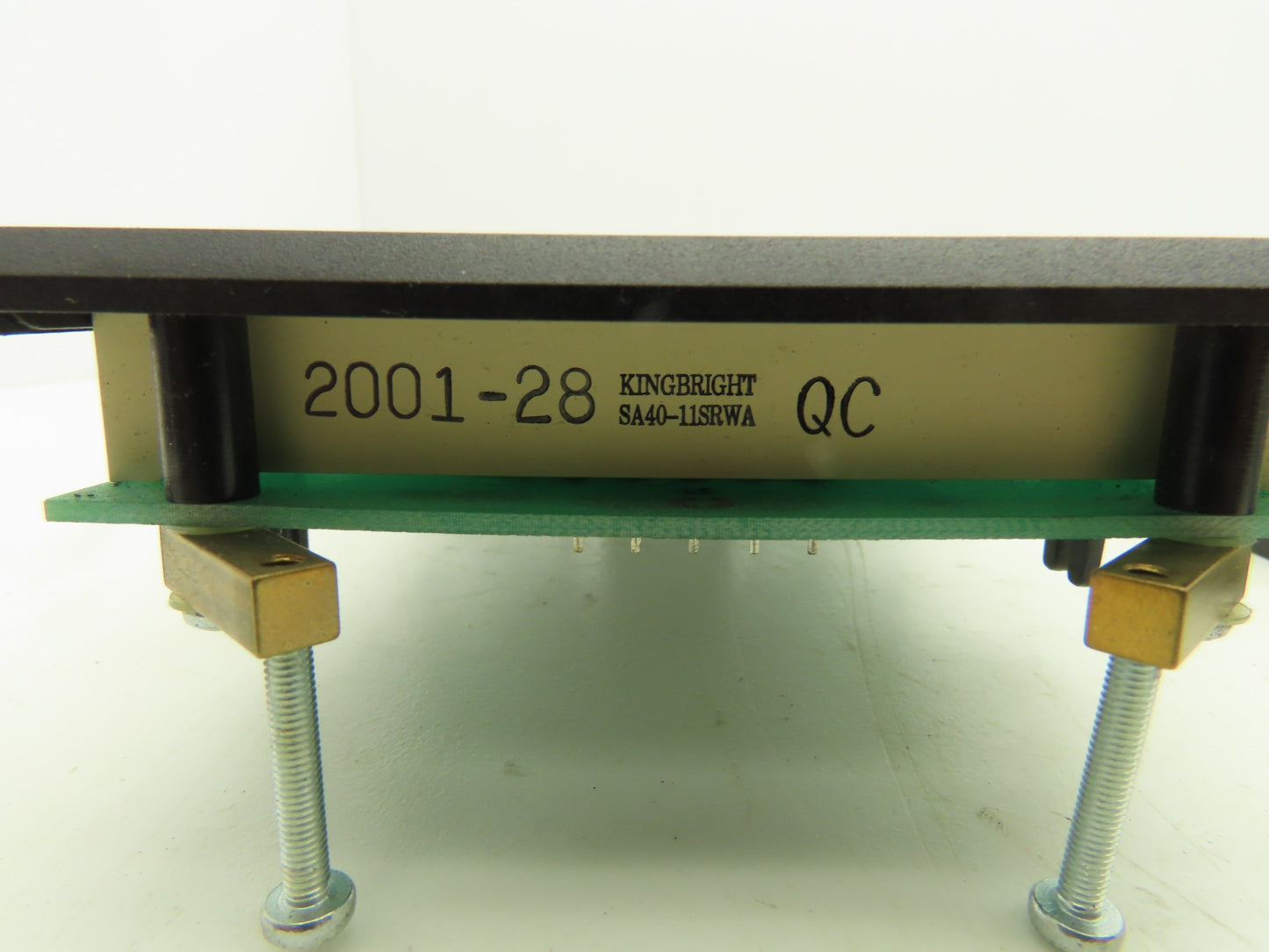 Wibond SA40-11SRWA Digit 4" Red LED Display Screen Lot of 4