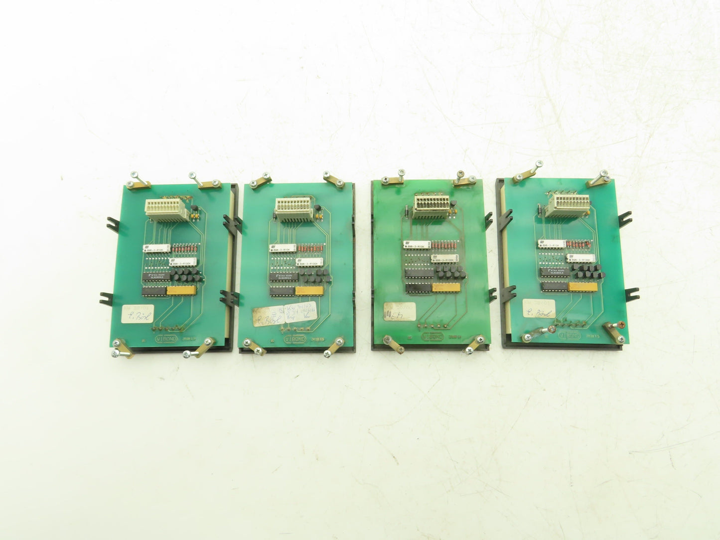 Wibond SA40-11SRWA Digit 4" Red LED Display Screen Lot of 4