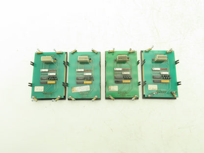 Wibond SA40-11SRWA Digit 4" Red LED Display Screen Lot of 4