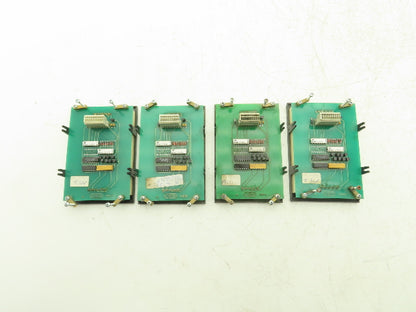 Wibond SA40-11SRWA Digit 4" Red LED Display Screen Lot of 4