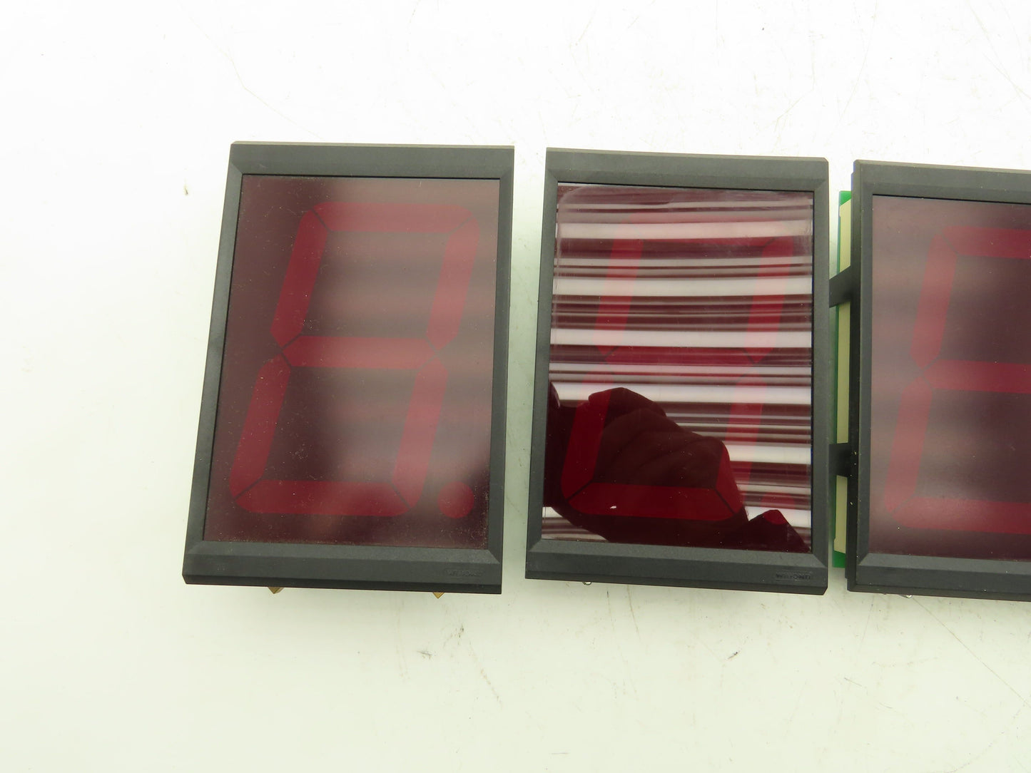 Wibond SA40-11SRWA Digit 4" Red LED Display Screen Lot of 4