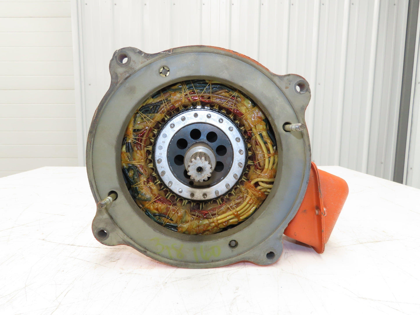 P&H Bridge Crane 2-Speed Hoist Motor 3Hp 550-1680 RPM 460V 3PH L215Y Frame