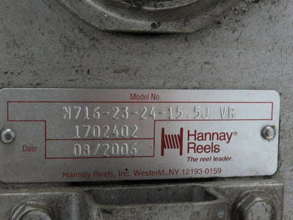 Hannay Reels Retractable Industrial Air Hose Reel 1/2" Lot Of 2