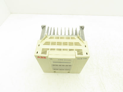 ABB ACS201-1P1-1-00-10 ACS 200 AC VFD Drive 3/4HP 240V 1PH Input