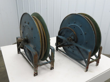 Hannay Reels 716-23-24 C Retractable Industrial Air Hose Reel 1/2" Lot Of 2