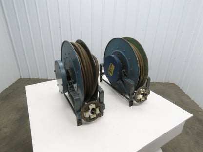Hannay Reels 716-23-24 C Retractable Industrial Air Hose Reel 1/2" Lot Of 2
