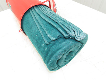 Cotton Goods Vintage Fite Rite Woolen Fire & First Aid Blanket With Cannister