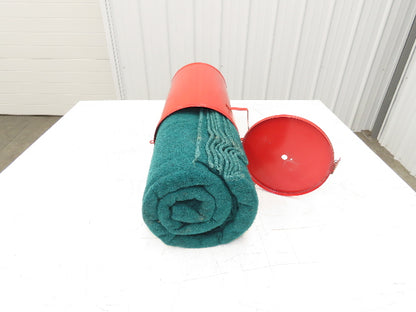 Cotton Goods Vintage Fite Rite Woolen Fire & First Aid Blanket With Cannister