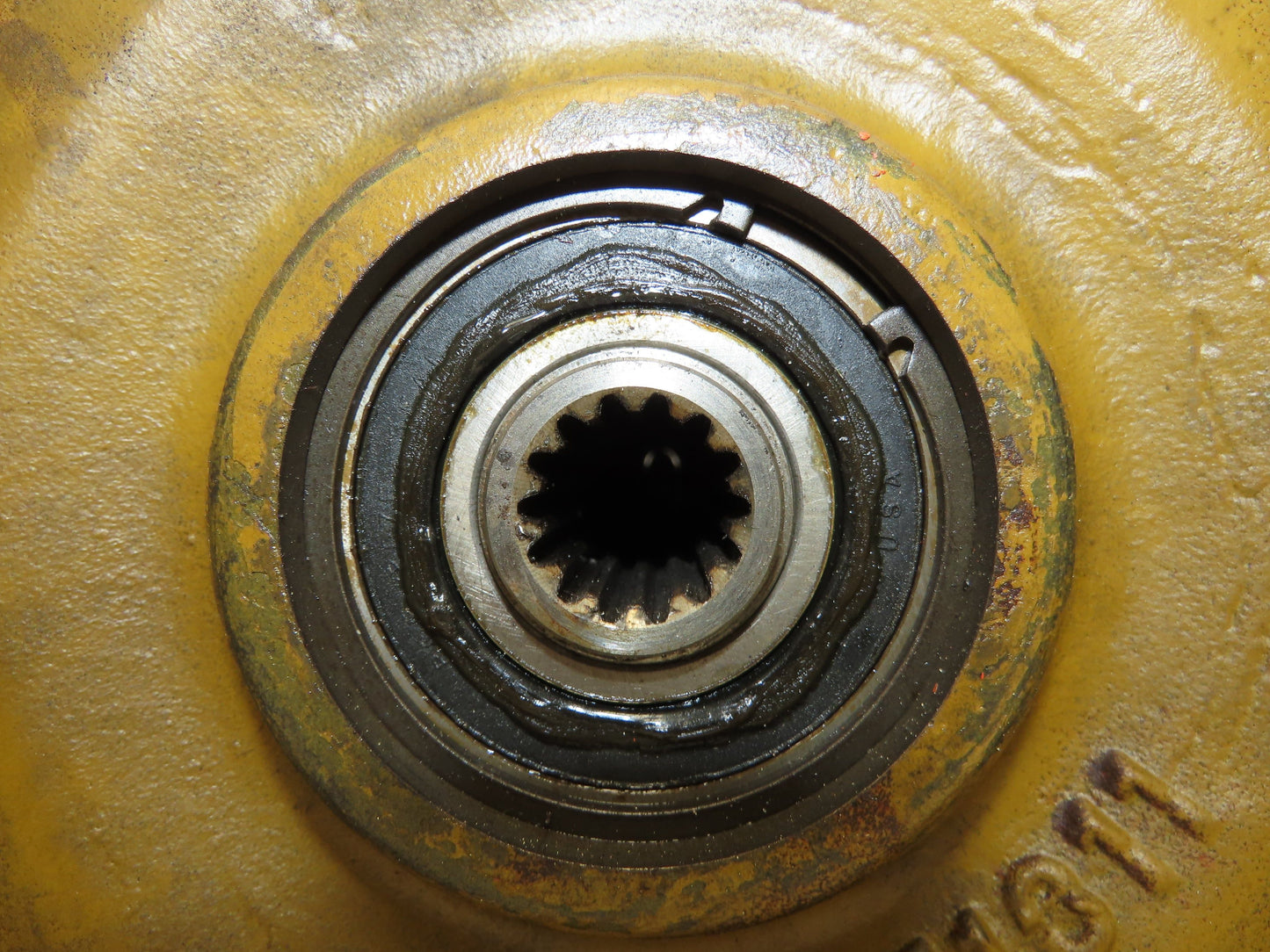 P&H Cleveland Tramrail 4 Ton Bridge Crane Hoist Wire Rope Cable Drum 15' 6" Lift