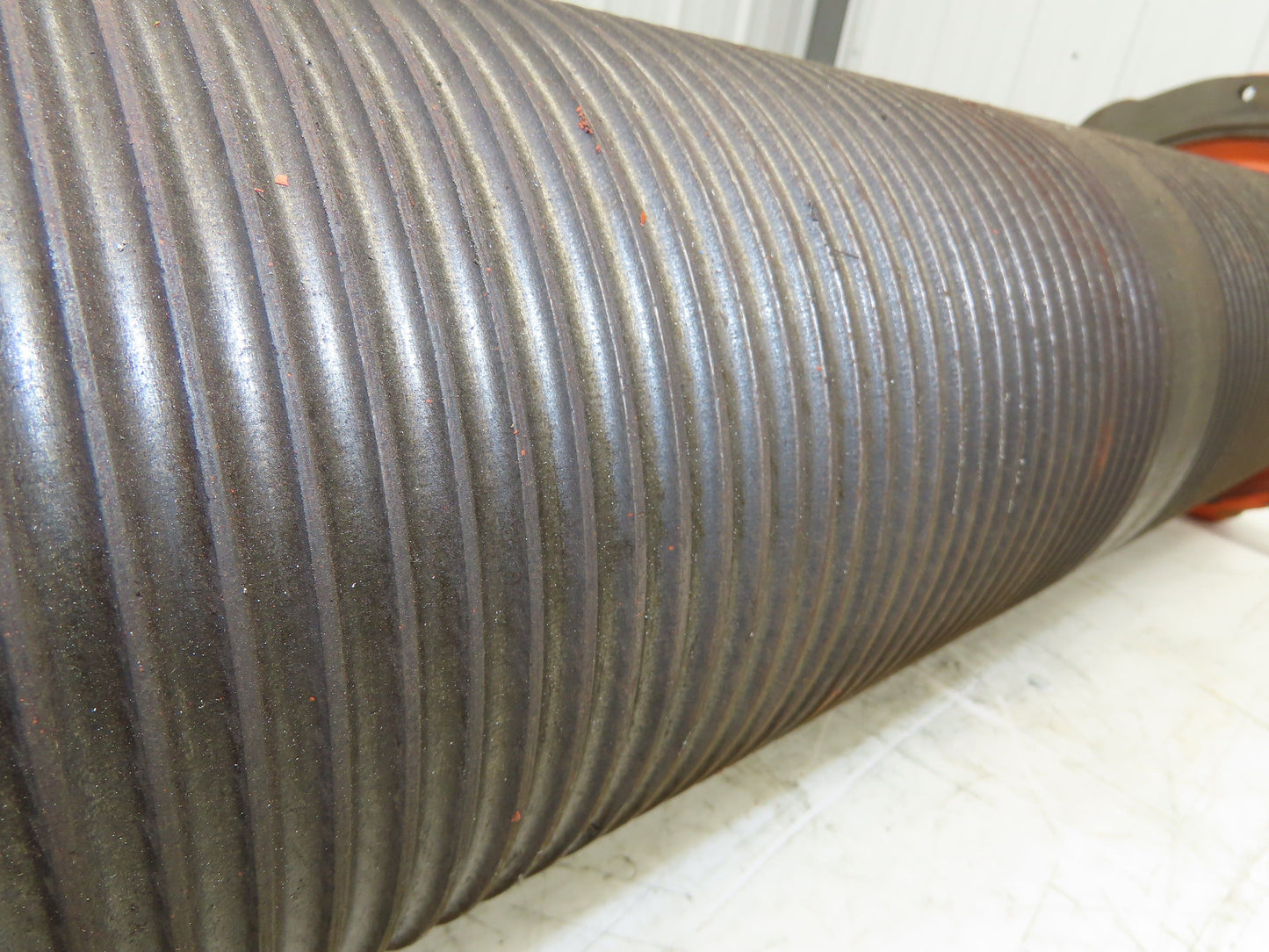 P&H Cleveland Tramrail 4 Ton Bridge Crane Hoist Wire Rope Cable Drum 15' 6" Lift