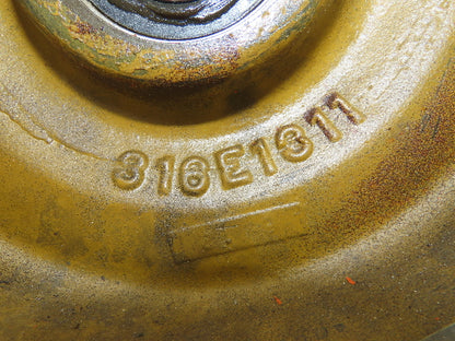 P&H Cleveland Tramrail 4 Ton Bridge Crane Hoist Wire Rope Cable Drum 15' 6" Lift