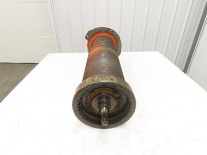 P&H Cleveland Tramrail 4 Ton Bridge Crane Hoist Wire Rope Cable Drum 15' 6" Lift