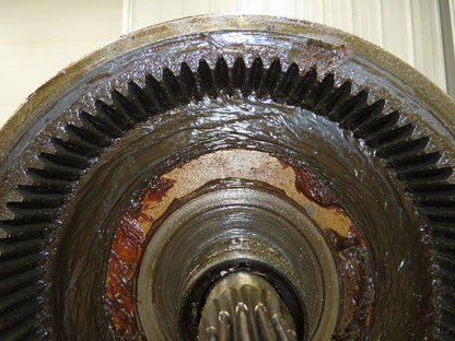 P&H Cleveland Tramrail 4 Ton Bridge Crane Hoist Wire Rope Cable Drum 15' 6" Lift