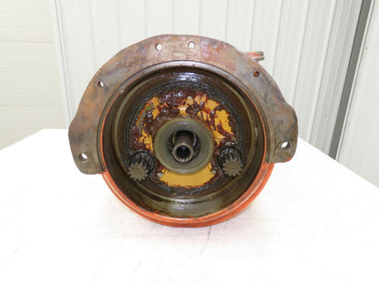 P&H Cleveland Tramrail 4 Ton Bridge Crane Hoist Cable Drum Gearbox Drive