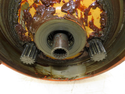 P&H Cleveland Tramrail 4 Ton Bridge Crane Hoist Cable Drum Gearbox Drive