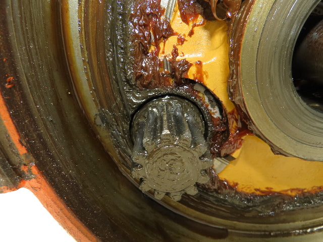 P&H Cleveland Tramrail 4 Ton Bridge Crane Hoist Cable Drum Gearbox Drive