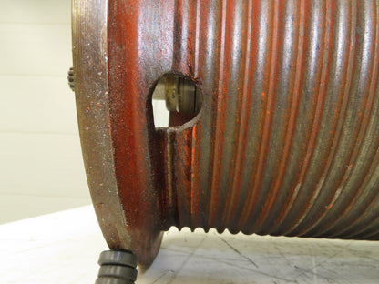 P&H Cleveland Tramrail 4 Ton Bridge Crane Hoist Wire Rope Cable Drum 22' Lift