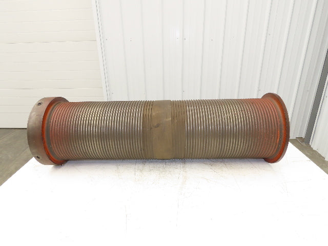 P&H Cleveland Tramrail 4 Ton Bridge Crane Hoist Wire Rope Cable Drum 22' Lift