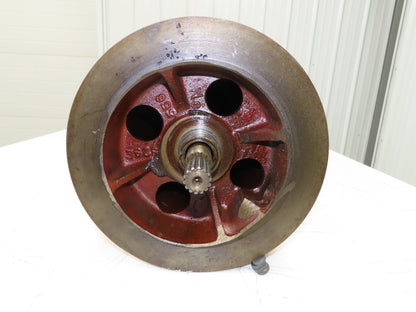 P&H Cleveland Tramrail 4 Ton Bridge Crane Hoist Wire Rope Cable Drum 22' Lift