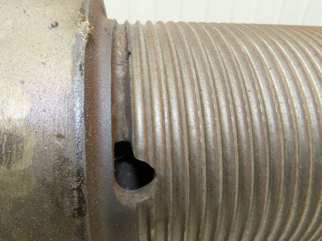 P&H Cleveland Tramrail 4 Ton Bridge Crane Hoist Wire Rope Cable Drum 28' Lift