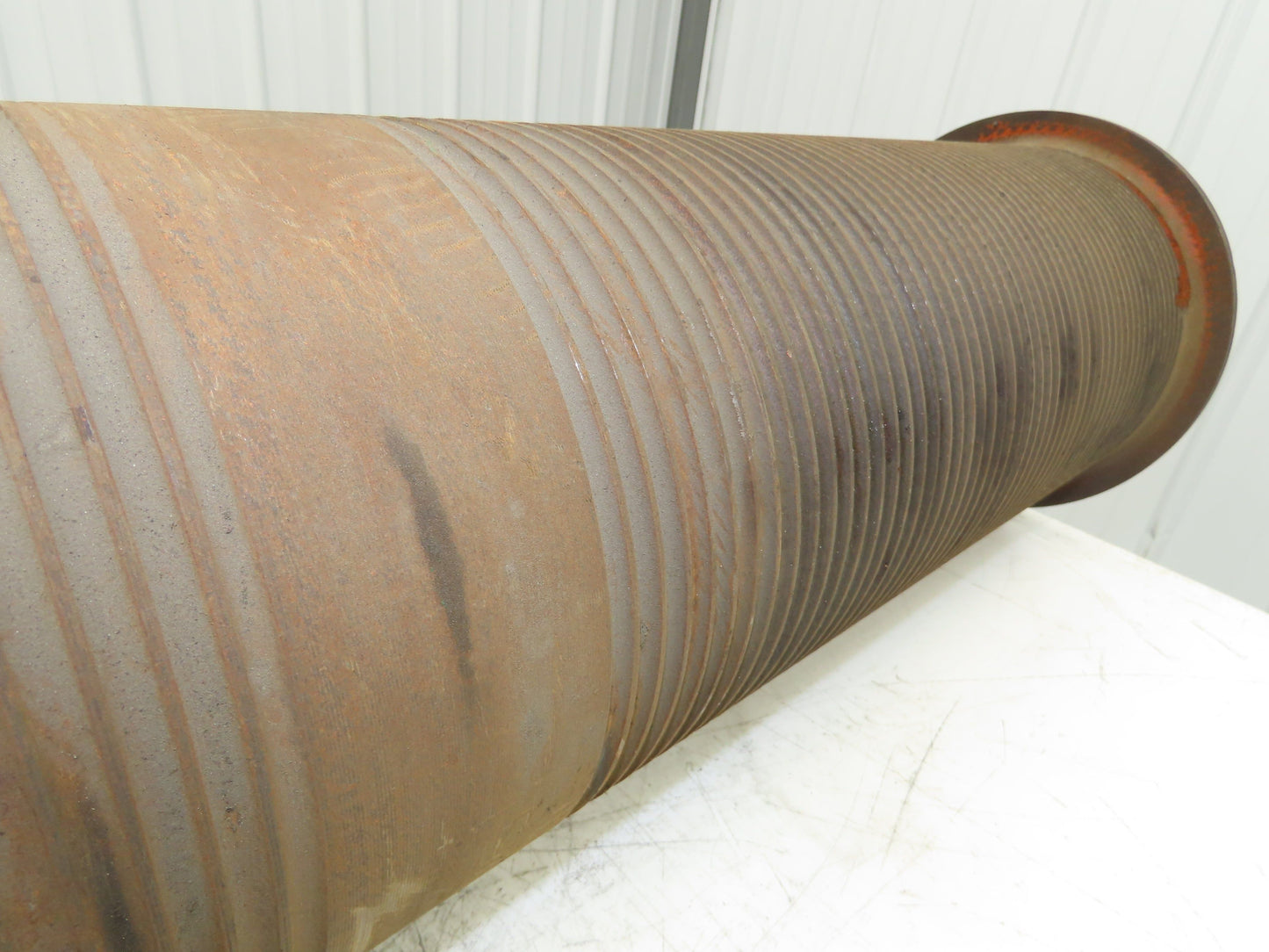 P&H Cleveland Tramrail 4 Ton Bridge Crane Hoist Wire Rope Cable Drum 28' Lift