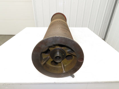 P&H Cleveland Tramrail 4 Ton Bridge Crane Hoist Wire Rope Cable Drum 28' Lift